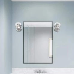 Oldwick 1 Light Polished Chrome Vanity Sconce by Livex Lighting -Livex Lighting shop polished chrome livex lighting vanity lighting 17411 05 1d 1000