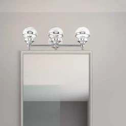 Oldwick 3 Light Polished Chrome Vanity Sconce by Livex Lighting 16 Oldwick 3 Light Polished Chrome Vanity Sconce by Livex Lighting -Livex Lighting shop polished chrome livex lighting vanity lighting 17413 05 40 1000