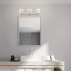 Oldwick 3 Light Polished Chrome Vanity Sconce by Livex Lighting 17 Oldwick 3 Light Polished Chrome Vanity Sconce by Livex Lighting -Livex Lighting shop polished chrome livex lighting vanity lighting 17413 05 a0 1000