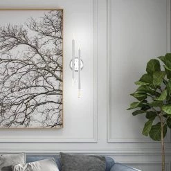 Soho 4 Light Polished Chrome Sconce by Livex Lighting 18 Soho 4 Light Polished Chrome Sconce by Livex Lighting -Livex Lighting shop polished chrome livex lighting vanity lighting 46771 05 1d 1000