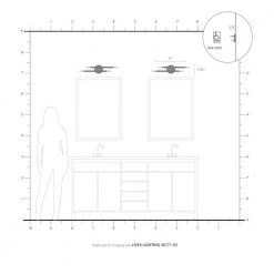 Soho 4 Light Polished Chrome Sconce by Livex Lighting 20 Soho 4 Light Polished Chrome Sconce by Livex Lighting -Livex Lighting shop polished chrome livex lighting vanity lighting 46771 05 77 1000