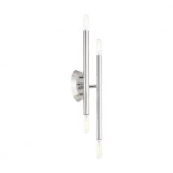 Soho 4 Light Polished Chrome Sconce by Livex Lighting 25 Soho 4 Light Polished Chrome Sconce by Livex Lighting -Livex Lighting shop polished chrome livex lighting vanity lighting 46771 05 fa 1000