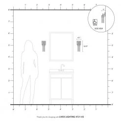 Westfield 1 Light Polished Chrome Bath Vanity by Livex Lighting -Livex Lighting shop polished chrome livex lighting vanity lighting 4721 05 66 1000