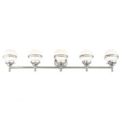 Oldwick 5 Light Polished Chrome Bath Vanity by Livex Lighting -Livex Lighting shop polished chrome livex lighting vanity lighting 5715 05 1f 1000