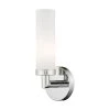 Aero 1 Light Polished Chrome ADA Wall Sconce by Livex Lighting