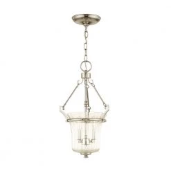 Cortland 2 Light Polished Nickel Pendant by Livex Lighting 7 Cortland 2 Light Polished Nickel Pendant by Livex Lighting -Livex Lighting shop polished nickel livex lighting pendant lights 50922 35 4f 1000