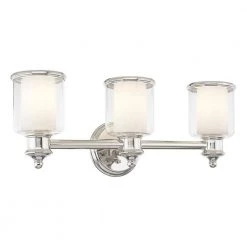 Middlebush 3 Light Polished Nickel Bath Vanity by Livex Lighting -Livex Lighting shop polished nickel livex lighting vanity lighting 40213 35 fa 1000