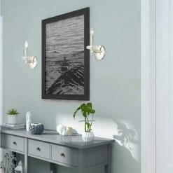 Bancroft 1 Light Polished Nickel Wall Sconce by Livex Lighting -Livex Lighting shop polished nickel livex lighting vanity lighting 42701 35 1d 1000