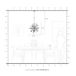 Circulo 6 Light Satin Brass Pendant Chandelier by Livex Lighting -Livex Lighting shop satin brass livex lighting chandeliers 40074 12 66 1000