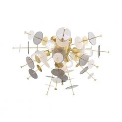 Circulo 4 Light Satin Brass Semi Flush Mount by Livex Lighting 24 Circulo 4 Light Satin Brass Semi Flush Mount by Livex Lighting -Livex Lighting shop satin brass livex lighting flush mount lights 40070 12 44 1000