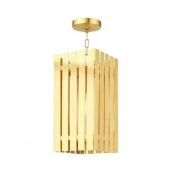 Greenwich 1 Light Satin Brass Outdoor Pendant Lantern by Livex Lighting -Livex Lighting shop satin brass livex lighting outdoor pendant lights 20757 12 1f 1000