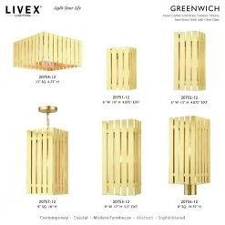 Greenwich 1 Light Satin Brass Outdoor Pendant Lantern by Livex Lighting -Livex Lighting shop satin brass livex lighting outdoor pendant lights 20757 12 d4 1000