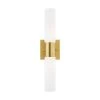 Aero 2 Light Satin Brass ADA Bath Vanity by Livex Lighting
