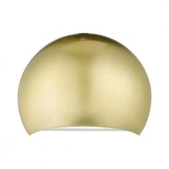Piedmont 1-Light Satin Brass Half Moon Wall Sconce by Livex Lighting -Livex Lighting shop satin brass livex lighting vanity lighting 40802 12 1f 1000