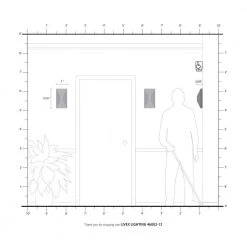 Lexford 2 Light Satin Brass ADA Sconce by Livex Lighting -Livex Lighting shop satin brass with bronze livex lighting vanity lighting 46002 12 66 1000