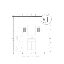 Lexford 2 Light Satin Brass ADA Sconce by Livex Lighting -Livex Lighting shop satin brass with bronze livex lighting vanity lighting 46002 12 77 1000