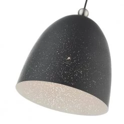 Arlington 1 Light Scandinavian Gray with Brushed Nickel Accents Pendant by Livex Lighting 17 Arlington 1 Light Scandinavian Gray with Brushed Nickel Accents Pendant by Livex Lighting -Livex Lighting shop scandinavian gray livex lighting chandeliers 49109 76 44 1000
