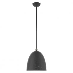Arlington 1 Light Scandinavian Gray with Brushed Nickel Accents Pendant by Livex Lighting 14 Arlington 1 Light Scandinavian Gray with Brushed Nickel Accents Pendant by Livex Lighting -Livex Lighting shop scandinavian gray livex lighting chandeliers 49109 76 c3 1000