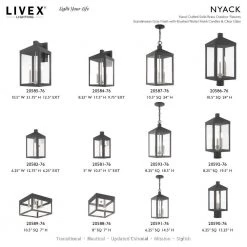 Nyack Mini 1-Light Scandinavian Gray Hardwired Outdoor Wall Lantern Sconce by Livex Lighting -Livex Lighting shop scandinavian gray livex lighting outdoor sconces 20581 76 d4 1000