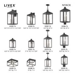 Nyack Small 1-Light Scandinavian Gray Outdoor Post Top Lantern by Livex Lighting -Livex Lighting shop scandinavian gray livex lighting post light sets 20590 76 76 1000
