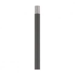 Scandinavian Gray 12" Length Rod Extension Stem by Livex Lighting