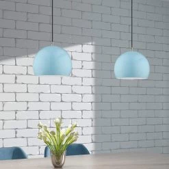 Metal Shade Mini Pendants 1 Light Shiny Baby Blue Mini Pendant by Livex Lighting 12 Metal Shade Mini Pendants 1 Light Shiny Baby Blue Mini Pendant by Livex Lighting -Livex Lighting shop shiny baby blue livex lighting pendant lights 41181 74 40 1000
