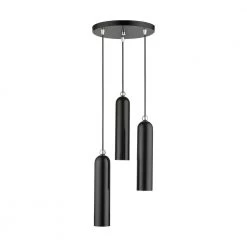 Ardmore 3 Light Shiny Black Pendant by Livex Lighting -Livex Lighting shop shiny black livex lighting chandeliers 46753 68 c3 1000