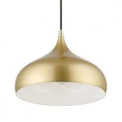 Amador 1-Light Soft Gold Teardrop Pendant by Livex Lighting -Livex Lighting shop soft gold livex lighting chandeliers 41172 33 1f 1000