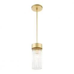 Norwich 1 Light Soft Gold Chandelier by Livex Lighting -Livex Lighting shop soft gold livex lighting chandeliers 49829 33 1f 1000