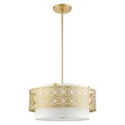 Calinda 4 Light Soft Gold Pendant Chandelier by Livex Lighting -Livex Lighting shop soft gold livex lighting chandeliers 49865 33 c3 1000