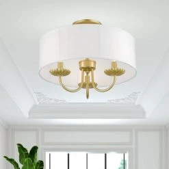 Livex Lighting shop -Livex Lighting shop soft gold livex lighting flush mount lights 42989 33 1d 1000