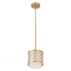 Arabesque 1 Light Soft Gold Mini Pendant by Livex Lighting -Livex Lighting shop soft gold livex lighting pendant lights 41101 33 44 1000