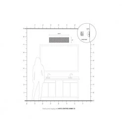 Calinda 4 Light Soft Gold ADA Sconce by Livex Lighting -Livex Lighting shop soft gold livex lighting vanity lighting 49880 33 77 1000