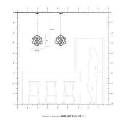 Geometric 1 Light Textured Black Pendant by Livex Lighting -Livex Lighting shop textured black livex lighting chandeliers 41328 14 66 1000