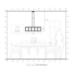 Stoneridge 5 Light Textured Black Linear Chandelier by Livex Lighting 16 Stoneridge 5 Light Textured Black Linear Chandelier by Livex Lighting -Livex Lighting shop textured black livex lighting chandeliers 49649 14 66 1000