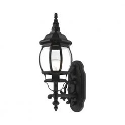 Frontenac 1 Light Textured Black Outdoor Wall Sconce by Livex Lighting -Livex Lighting shop textured black livex lighting outdoor sconces 7520 14 4f 1000