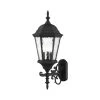 Hamilton 3 Light Textured Black Outdoor Wall Sconce by Livex Lighting