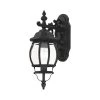 Frontenac 1 Light Textured Black Outdoor Wall Sconce by Livex Lighting
