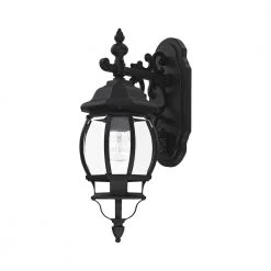 Frontenac 1 Light Textured Black Outdoor Wall Sconce by Livex Lighting -Livex Lighting shop textured black livex lighting outdoor sconces 7706 14 c3 1000