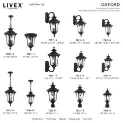 Oxford 1 Light Textured Black Outdoor Wall Sconce by Livex Lighting 20 Oxford 1 Light Textured Black Outdoor Wall Sconce by Livex Lighting -Livex Lighting shop textured black livex lighting outdoor sconces 7853 14 d4 1000