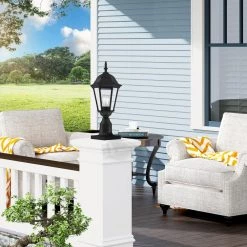 Hamilton 1 Light Textured Black Outdoor Post Top Lantern by Livex Lighting -Livex Lighting shop textured black livex lighting post lanterns 7558 14 40 1000