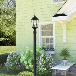 Hamilton 3 Light Textured Black Outdoor Post Top Lantern by Livex Lighting -Livex Lighting shop textured black livex lighting post lanterns 7563 14 40 1000