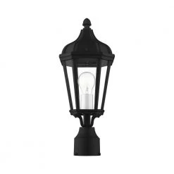 Morgan 1 Light Textured Black Outdoor Post Top Lantern by Livex Lighting 7 Morgan 1 Light Textured Black Outdoor Post Top Lantern by Livex Lighting -Livex Lighting shop textured black livex lighting post lanterns 76184 14 4f 1000