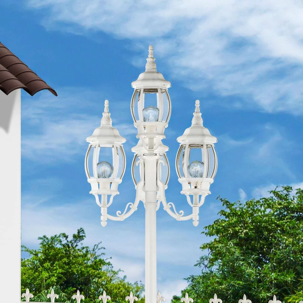 Frontenac Textured White Outdoor Bulkhead Light by Livex Lighting 2 Frontenac Textured White Outdoor Bulkhead Light by Livex Lighting - Image 2