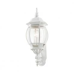 Frontenac 3-Light Textured White Outdoor Wall Lantern by Livex Lighting 16 Frontenac 3-Light Textured White Outdoor Wall Lantern by Livex Lighting -Livex Lighting shop textured white livex lighting outdoor sconces 7524 13 44 1000