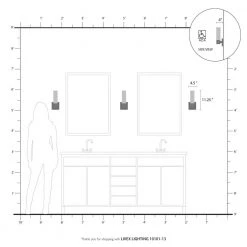 Aero 1 Light Textured White ADA Wall Sconce with Hand Blown Satin Opal White Twist Lock Glass by Livex Lighting -Livex Lighting shop textured white livex lighting vanity lighting 10101 13 66 1000