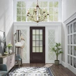 Chesterfield 8 Light Hand Applied Venetian Golden Bronze Chandelier by Livex Lighting -Livex Lighting shop venetian golden bronze livex lighting chandeliers 6428 71 40 1000