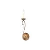 Chesterfield/Pennington 1 Light Hand Applied Venetian Golden Bronze Wall Sconce by Livex Lighting