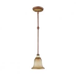 Villa Verona 1 Light Verona Bronze with Aged Gold Leaf Accents Mini Pendant by Livex Lighting -Livex Lighting shop verona bronze with aged gold leaf accents livex lighting pendant lights 8570 63 4f 1000