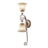 Villa Verona 2 Light Verona Bronze with Aged Gold Leaf Accents Wall Sconce by Livex Lighting